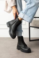 Kadın Günlük Bot Thalia Siyah - Görsel 3